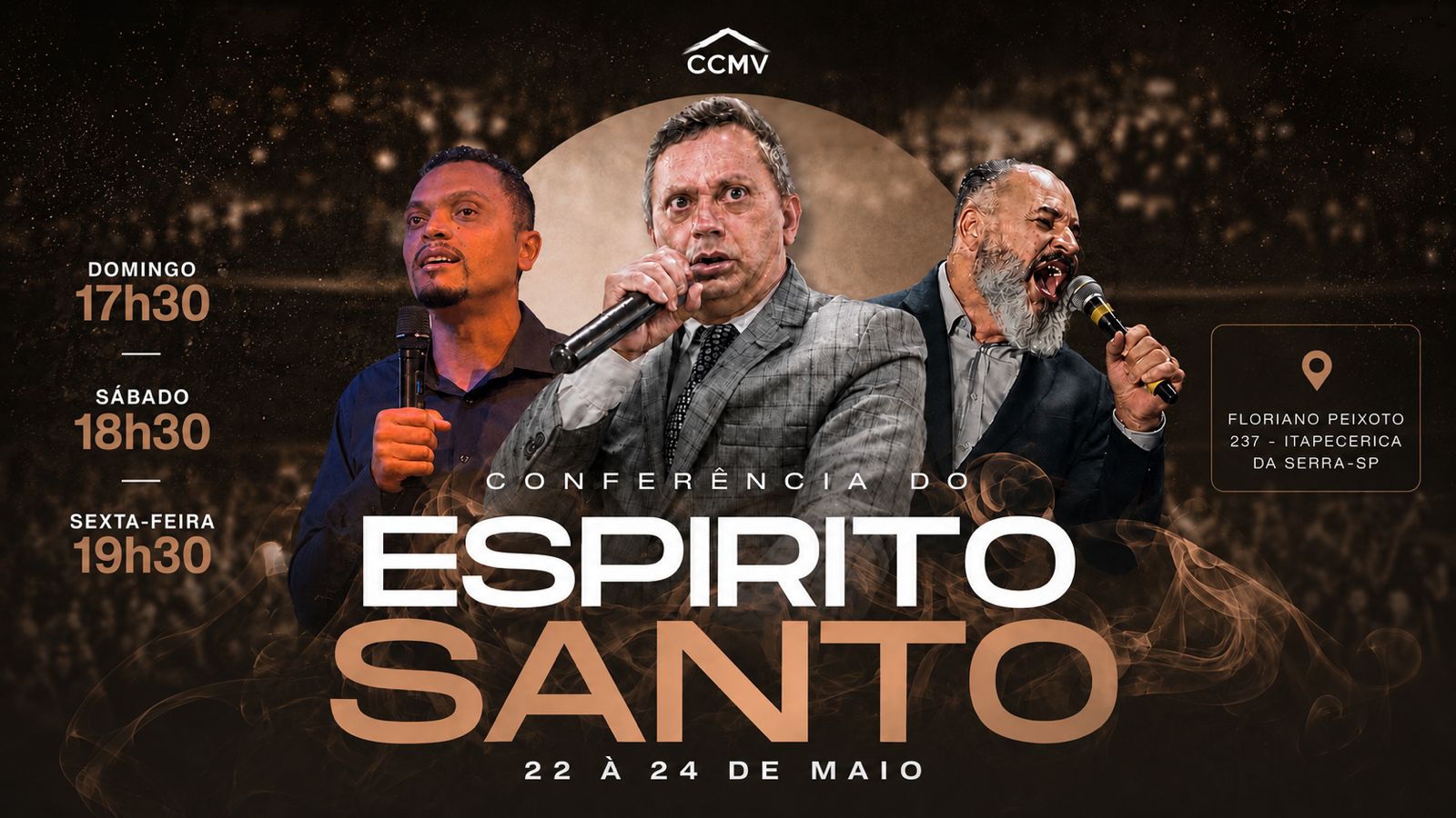 Conferência do Espírito Santo — 22 a 24 de maio